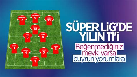 Süper Lig'de Sezonun En İyi Onbiri